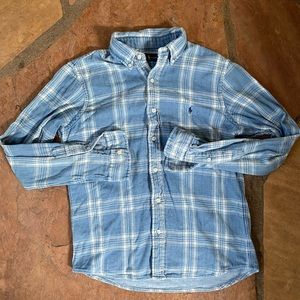 Vintage Ralph Lauren Plaid Flannel Button Up Shirt